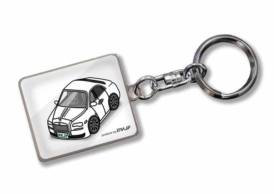 MKJP 車種別かわカッコいい キーホルダー 外車 ロールスロイス