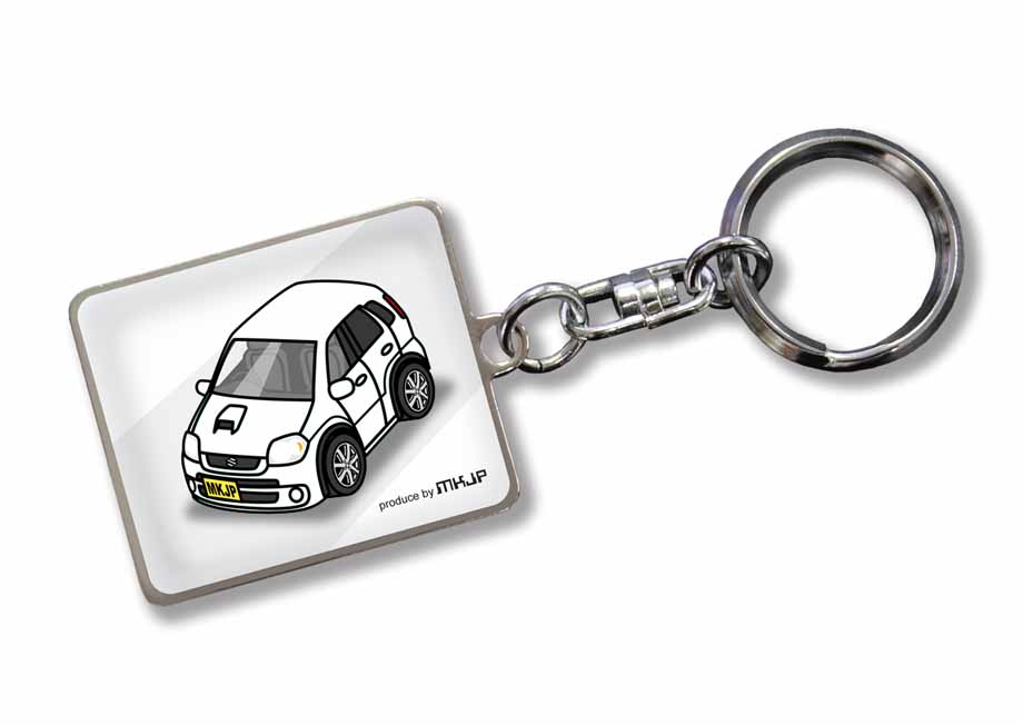 MKJP 車種別かわカッコいい キーホルダー スズキ Kei HN11S／HN12S