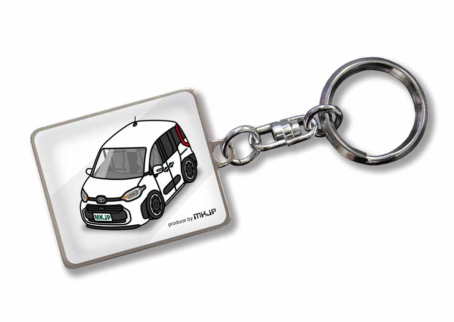 MKJP 車種別かわカッコいい キーホルダー トヨタ シエンタ MXPL1#G