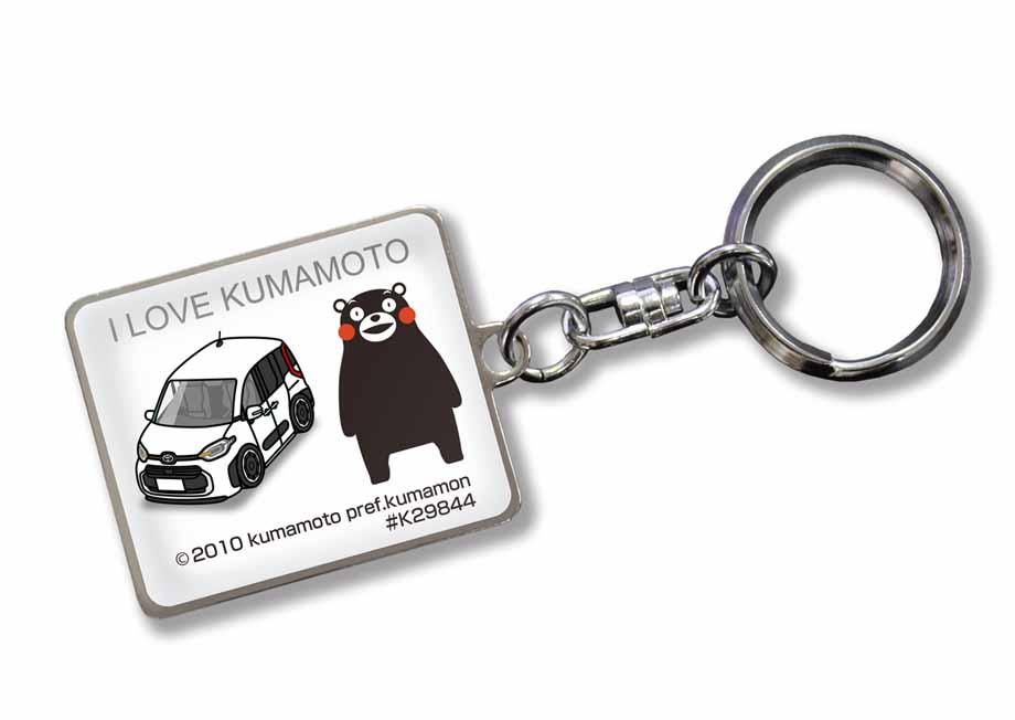 MKJP 車種別かわカッコいい キーホルダー トヨタ シエンタ MXPL1#G