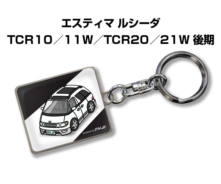 MKJP イラストA5 フレーム付き トヨタ エスティマ ルシーダ