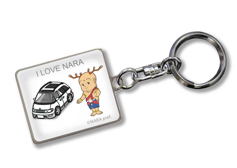 MKJP 車種別かわカッコいい キーホルダー トヨタ エスティマ ルシーダ