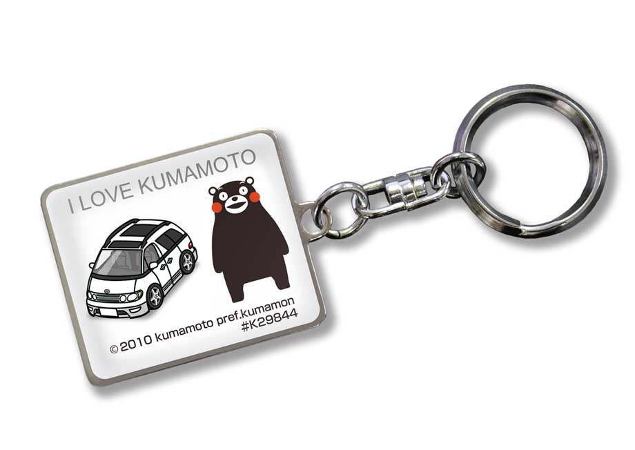 MKJP 車種別かわカッコいい キーホルダー トヨタ エスティマ ルシーダ