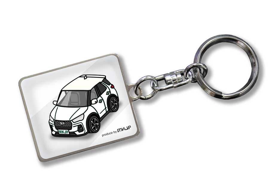 MKJP 車種別かわカッコいい キーホルダー ダイハツ ロッキー A20#S