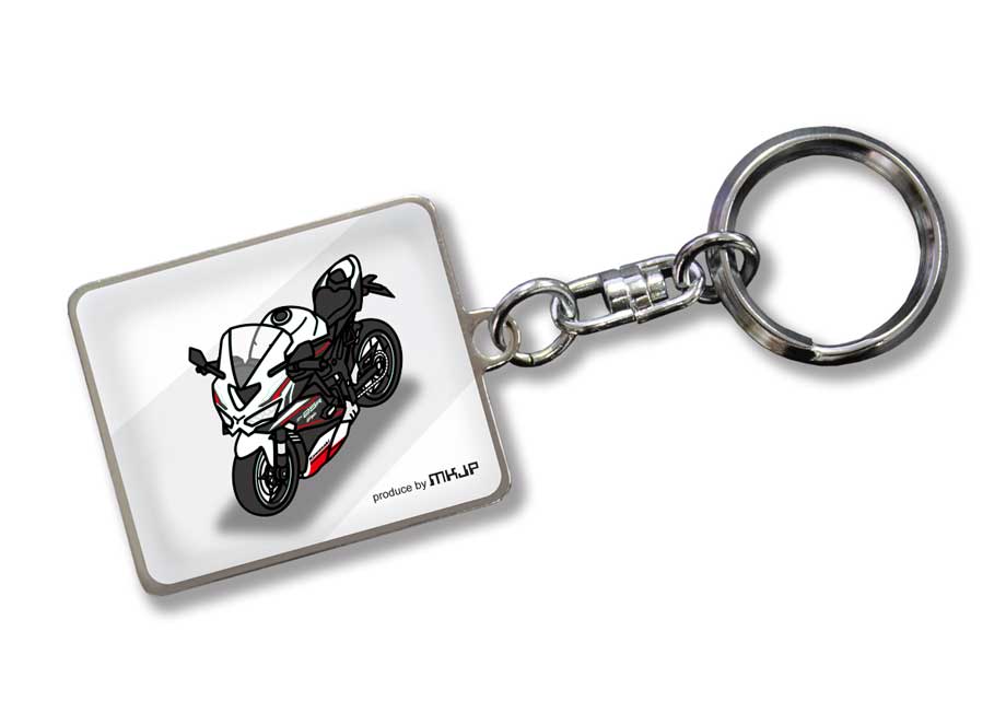 MKJP 車種別かわカッコいい キーホルダー バイク カワサキ ニンジャZX
