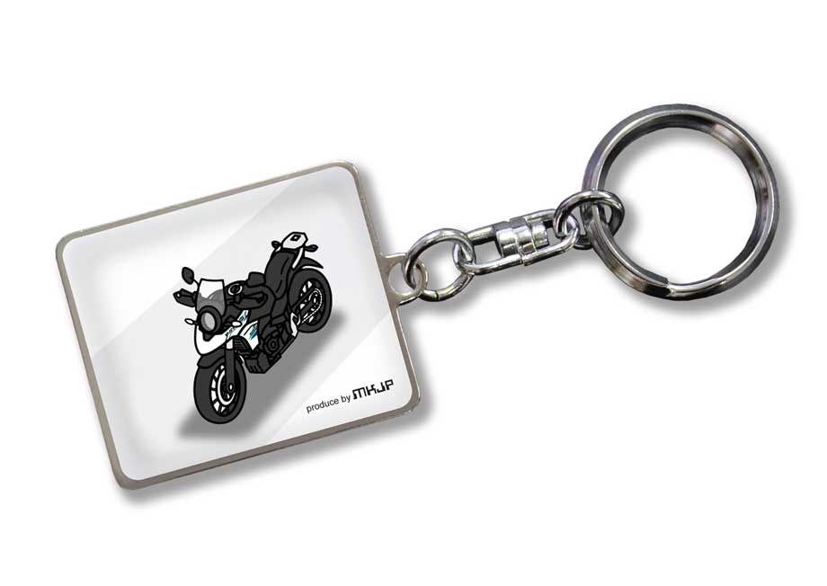 MKJP 車種別かわカッコいい キーホルダー バイク スズキ Vストローム