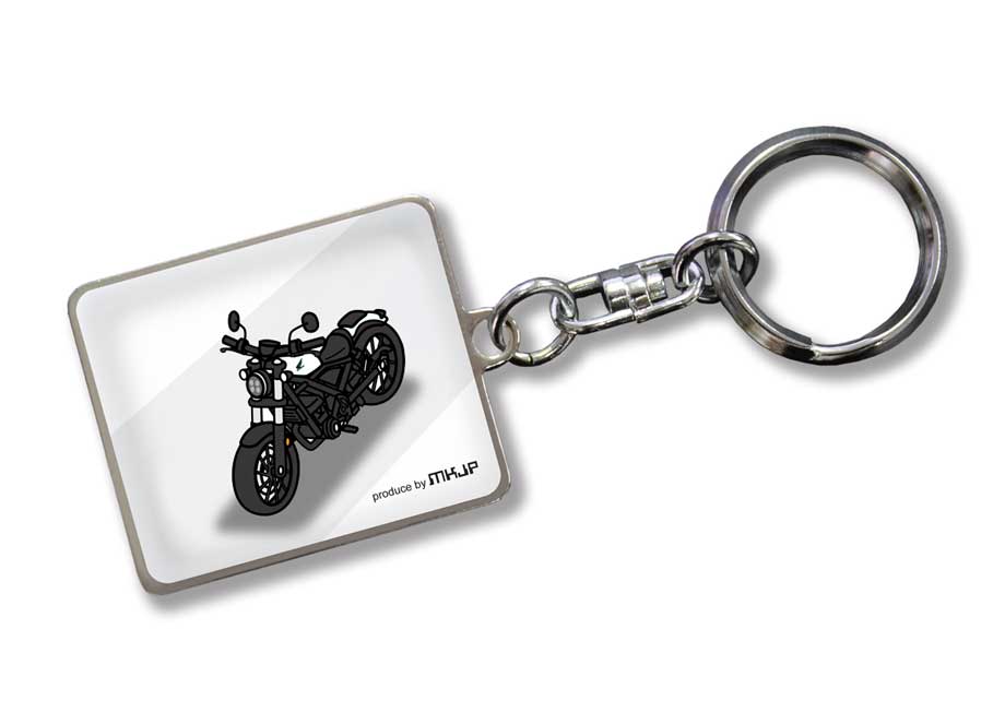 MKJP 車種別かわカッコいい キーホルダー バイク ホンダ レブル250