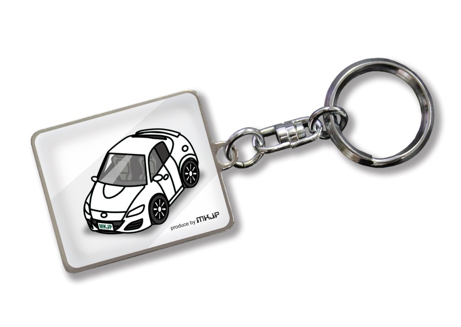 MKJP 車種別かわカッコいい キーホルダー マツダ RX-8 SE3P ゆう