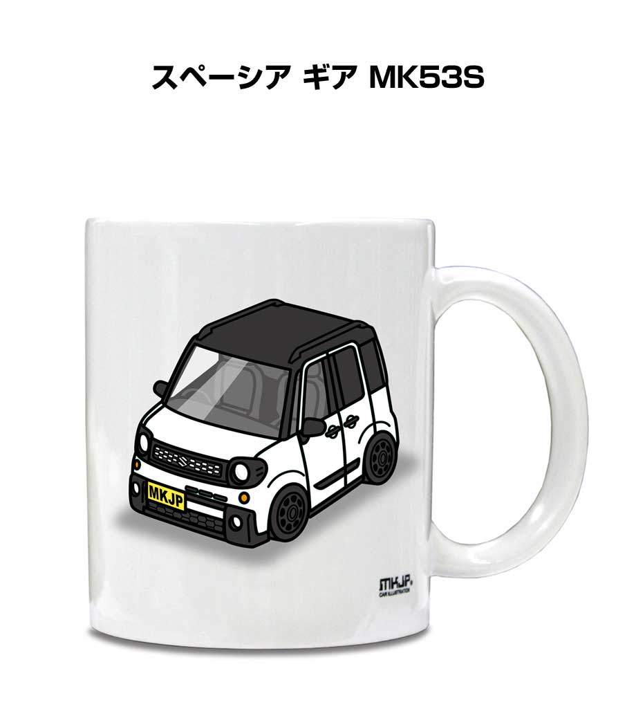 MKJP イラストA5 フレーム付き スズキ スペーシア ギア MK53S ゆう