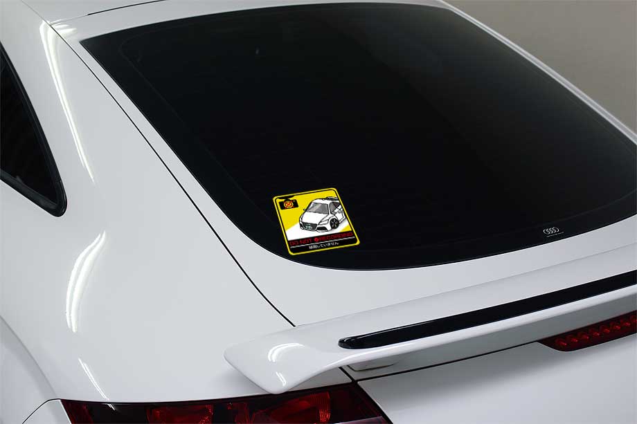 MKJP 録画してませんステッカー 2枚入り スズキ スイフト ZC13S