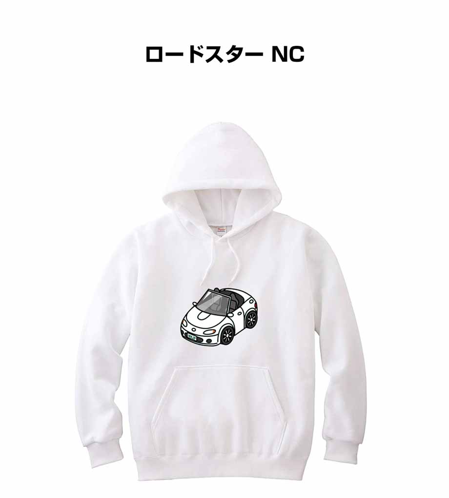 【ロードスター】kaja 長袖Tシャツ（ホワイト） parka-car-0076_0.jpg