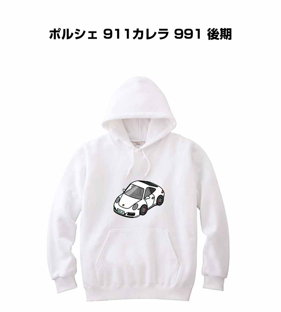 MKJP かわカッコいい Tシャツ 外車 ポルシェ 911カレラ 991 後期