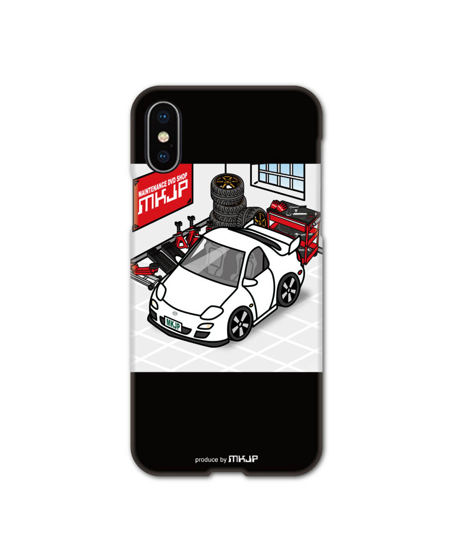 マツダRX-7 FD3S国産本革手帳型iPhoneケース マツダRX-7 FD3S国産本革手帳型iPhoneケース