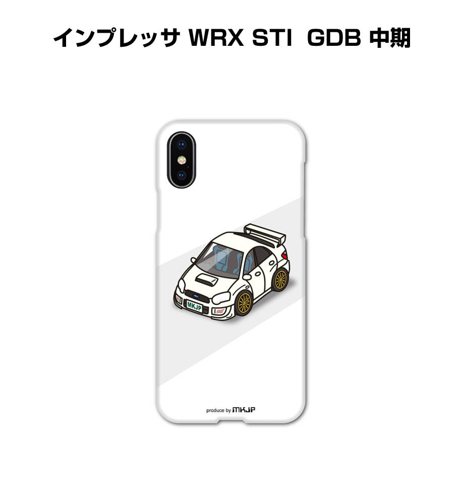 iPhoneケース ハードケース iPhone各種 車好き 祝い スバル