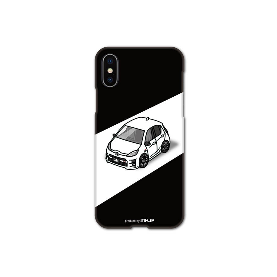 iPhoneケース ハードケース iPhone各種 車好き 祝い トヨタ アクア GR