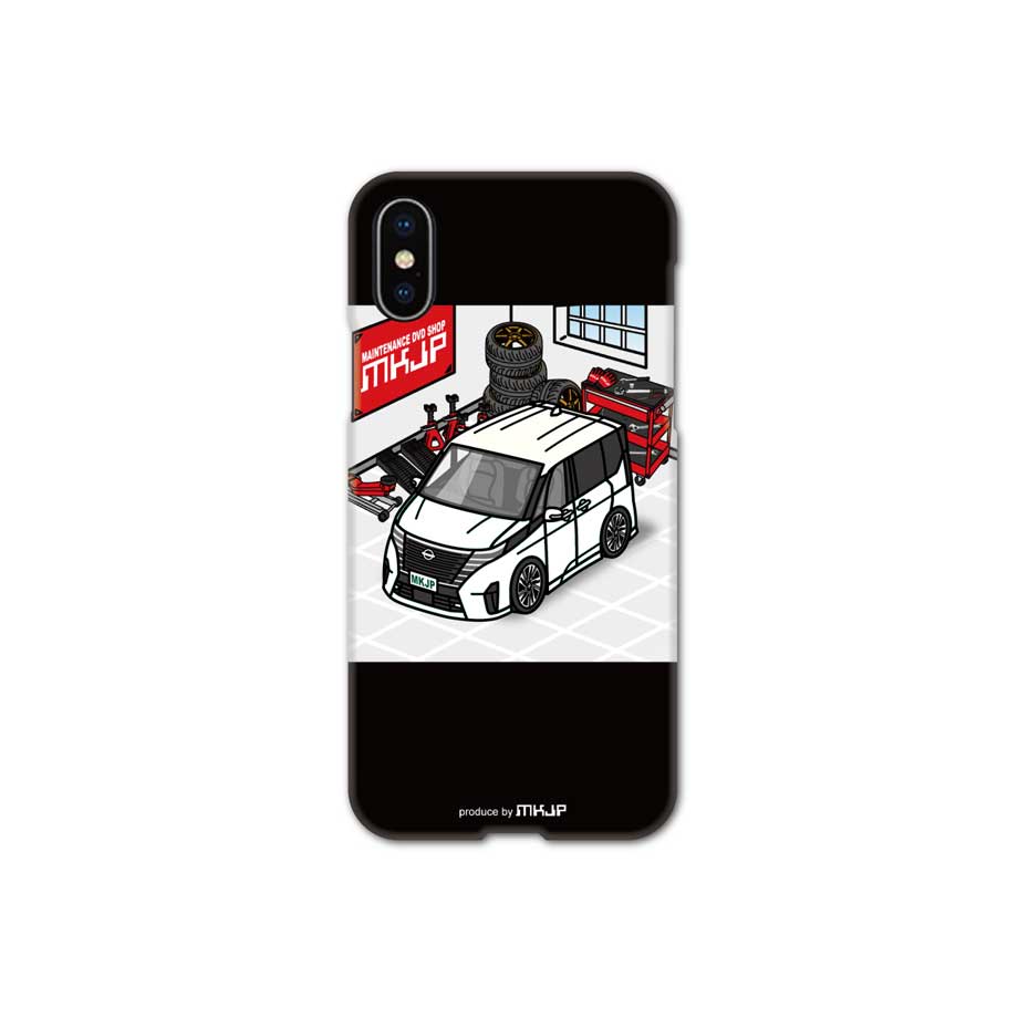 iPhoneケース ハードケース iPhone各種 車好き 祝い ニッサン セレナ