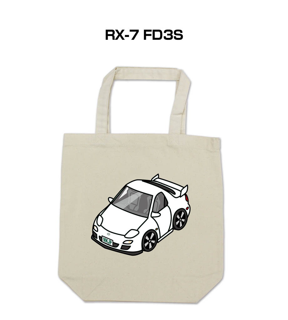 りょう　【新品未使用】トートバッグ トートバッグ エコバッグ 車好き プレゼント 車 メンズ 男性 RX-7 FD3S