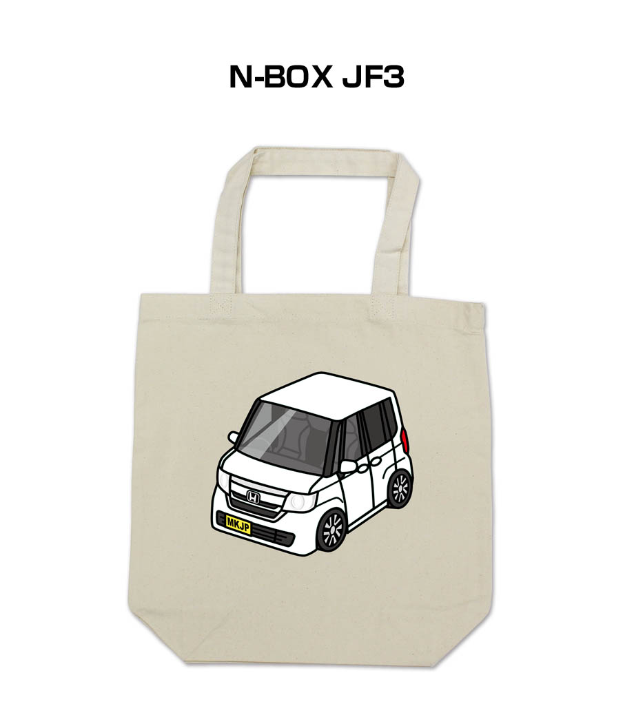 トートバッグ エコバッグ 車好き プレゼント 車 メンズ 男性 N-BOX JF3