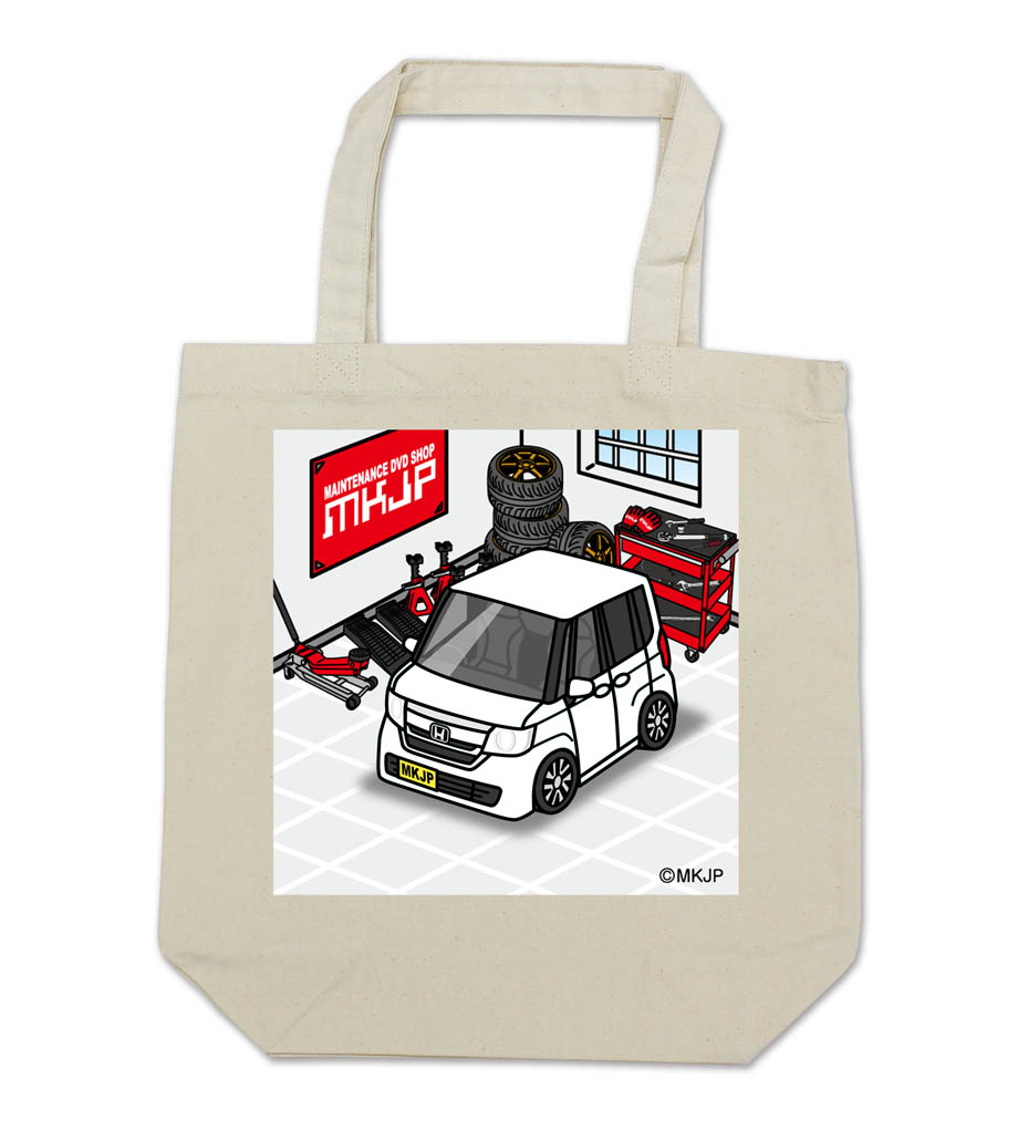 トートバッグ エコバッグ 車好き プレゼント 車 メンズ 男性 N-BOX JF3