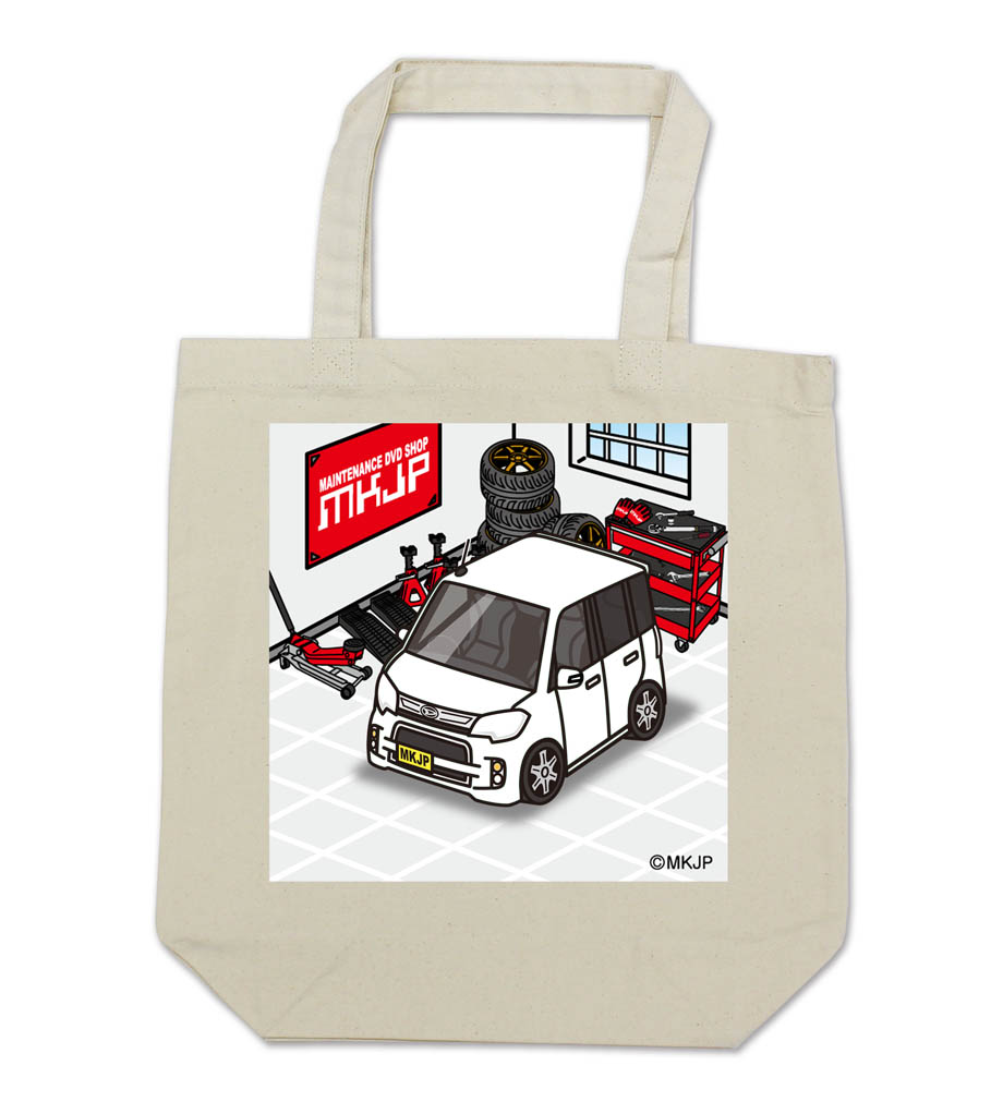 MKJP トートバッグ エコバッグ 車好き プレゼント 車 メンズ