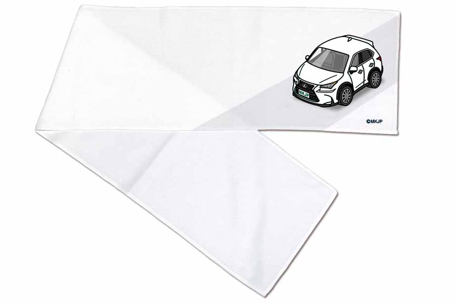マフラータオル 約21×110cm 車 車好き プレゼント 納車 レクサス NX