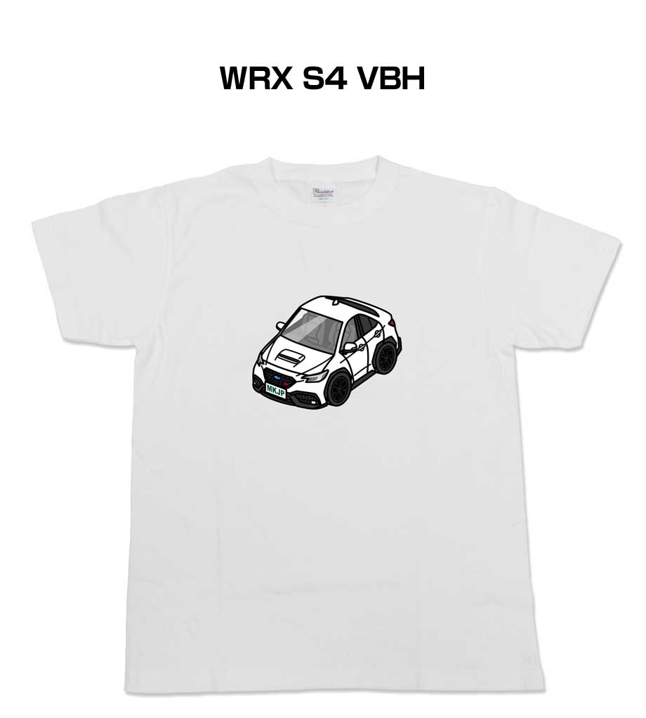 MKJP かわカッコいい Tシャツ スバル WRX S4 VBH ゆうパケット送料無料 