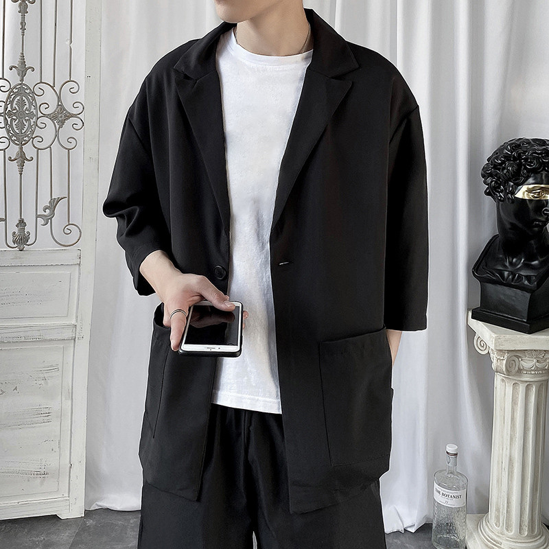 サマージャケット メンズ 七分袖 ブランド メンズテーラード ブレザー の商品一覧 ジャケット ファッション 通販 Yahoo ショッピング