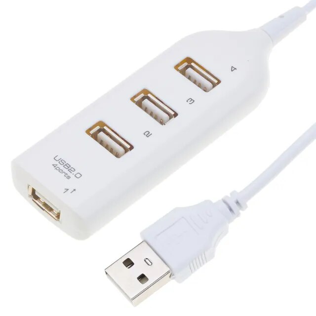 USBハブ付き4ポート高速USBハブ,電源アダプター,PC,ラップトップ,ノートブック用の複数のソケット｜mkshopsjapan｜02