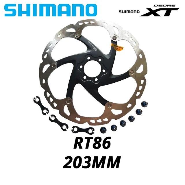 Shimano-Deore xt自転車ブレーキディスク,6ボルトのテクノロジー,マウンテンバイク,160mm,180mm,203mm｜mkshopsjapan｜03