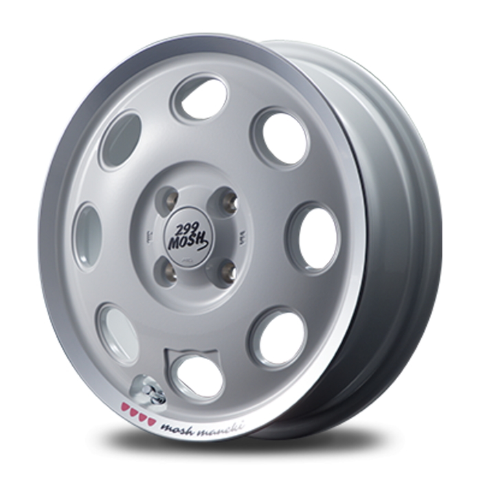 業販品 YOKOHAMA iceGUARD7 IG70 155/65R14 75Q 299 MOSH Maneki Shiro 14インチ 4.5J+45 4H-100 冬用 4本