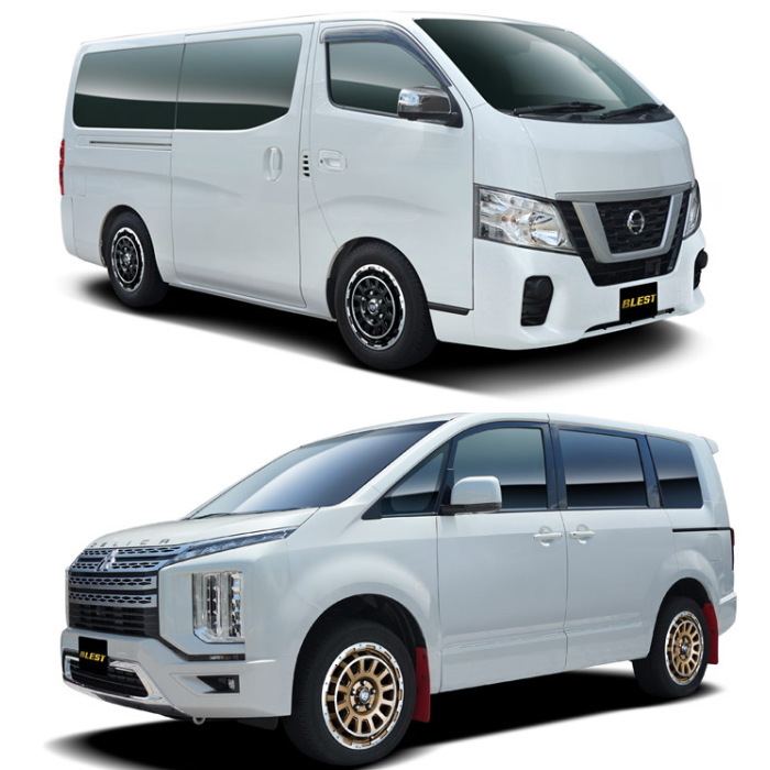 業販品 DUNLOP LE MANS 5＋ 165/60R14 75H Bahns Tech DH Stream セミグロスブラック 14インチ 4.5J+45 4H-100 夏用 4本の画像
