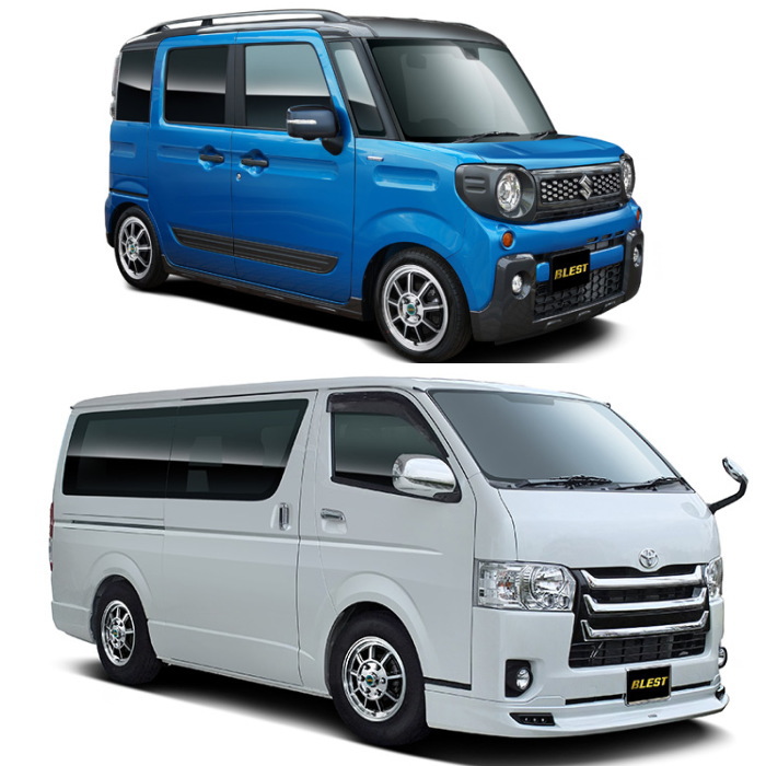 業販品 BRIDGESTONE REGNO GR-XIII TYPE RV 215/65R16 98H BeatStage KS-C ブラックポリッシュ 16インチ 6J+35 6H-139.7 夏用 4本の画像