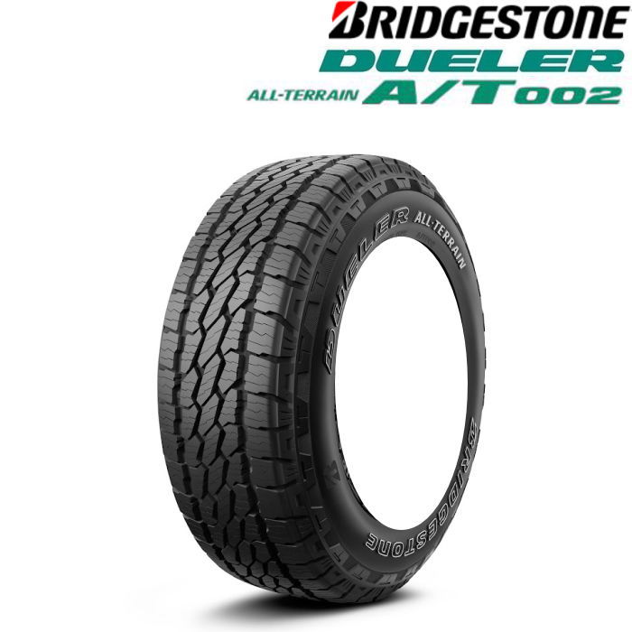 業販品 BRIDGESTONE DUELER A/T002 OWL 205/70R15 96S Bahns Tech JH Stream セミグロスブラック 15インチ 6J+45 6H-139.7 夏用 4本の画像