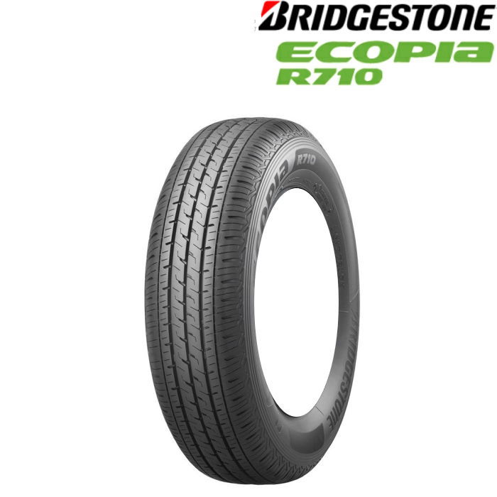 業販品 [個人宅-配送不可] 17インチ 235/60R17 109/107T BRIDGESTONE ECOPIA R710 ブリヂストン エコピア サマータイヤ 4本
