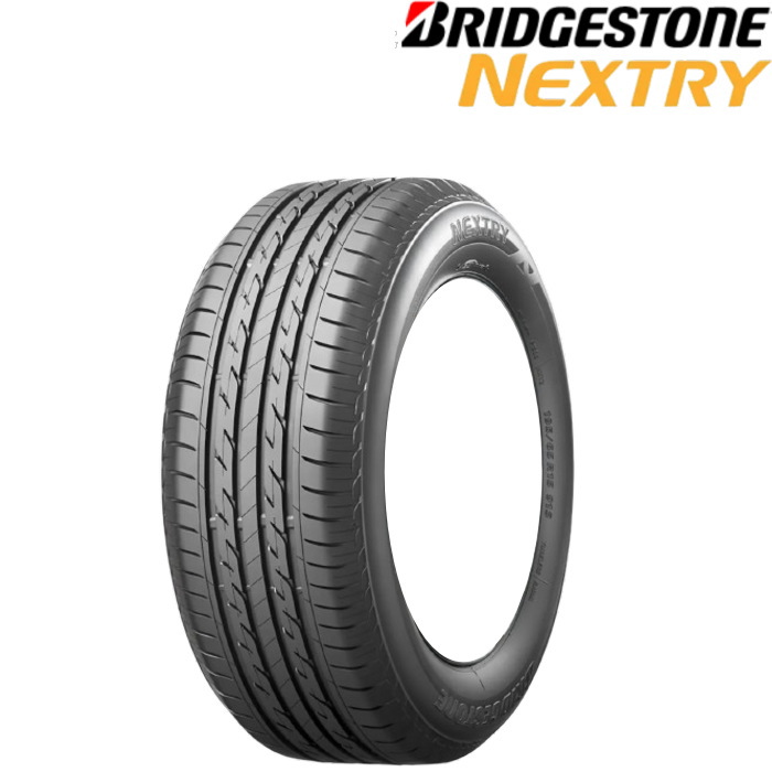 業販品 BRIDGESTONE NEXTRY 195/65R16 92V Bahns Tech BRAVE Stream セミグロスブラック 16インチ 6J+38 4H-100 夏用 4本の画像