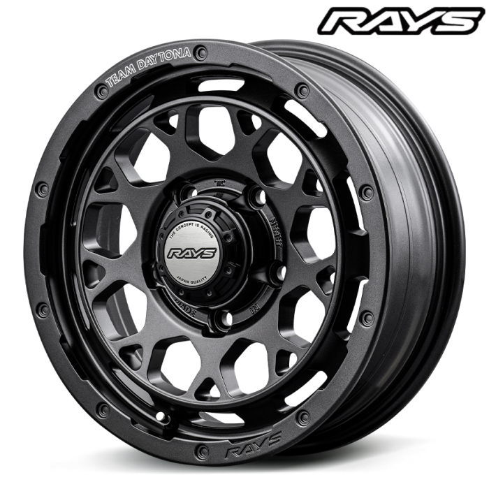 業販品 BRIDGESTONE BLIZZAK DM-V3 175/80R16 91Q TEAM DAYTONA M9+ SPEC-M AOJ 16インチ 5.5J+20 5H-139.7 冬用 4本