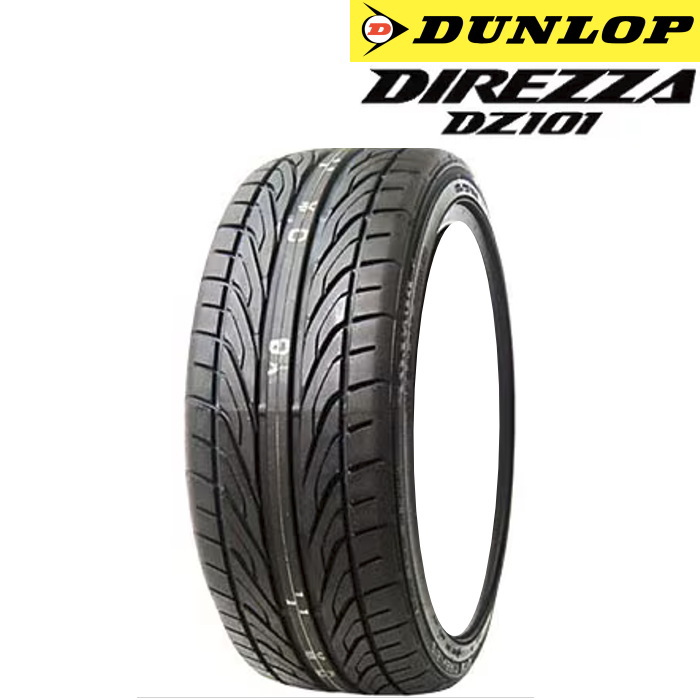 業販品 DUNLOP DIREZZA DZ101 185/55R15 81V EUROSPEED V25 ブラック