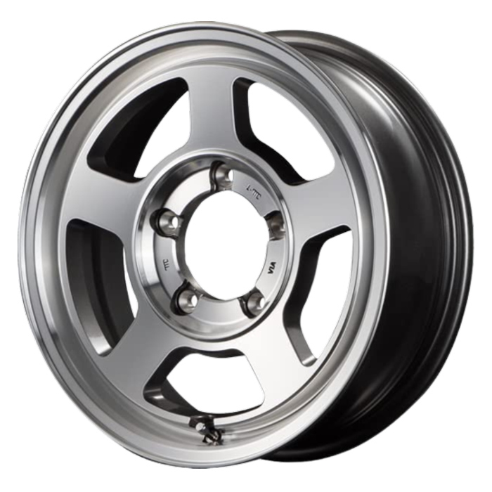 業販品 BRIDGESTONE BLIZZAK DM-Z3 30×9.50R15 104Q  GARCIA CHICAGO 5 メタリックグレーポリッシュ 15インチ 6J-5 5H-139.7 冬用 4本