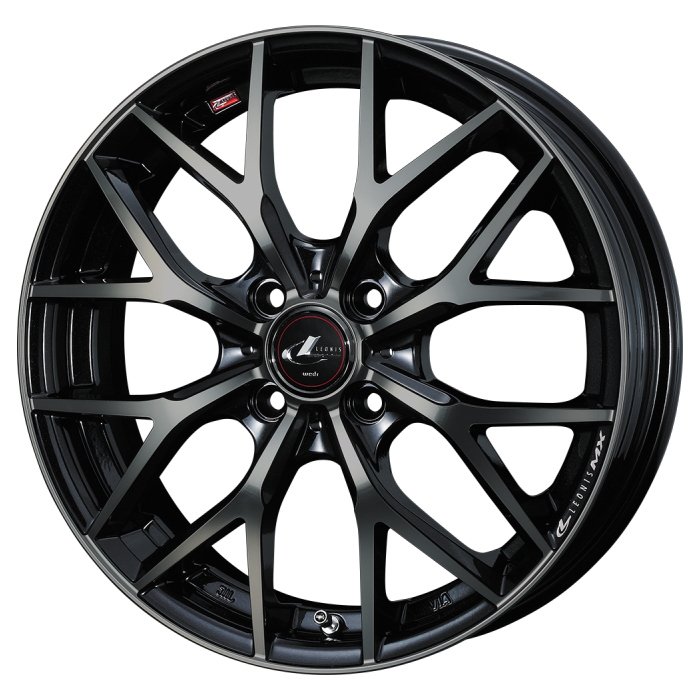 LEONIS MX 15インチ ホイールセット 4本 業販品 [個人宅-配送不可] ホイール 4本 15インチ 5.5J+50 4H-100