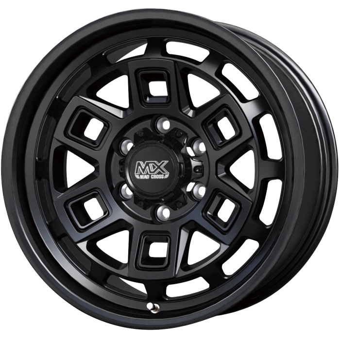 業販品 TOYO Winter TRANPATH TX 215/70R15 98Q MADCROSS AEVER マットブラック 15インチ 6J+33 6H-139.7 冬用 4本
