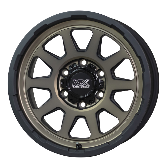 業販品 DUNLOP WINTER MAXX SJ8+ 205/70R15 96Q MADCROSS RANGER マットブロンズ 15インチ 6J+33 6H-139.7 冬用 4本