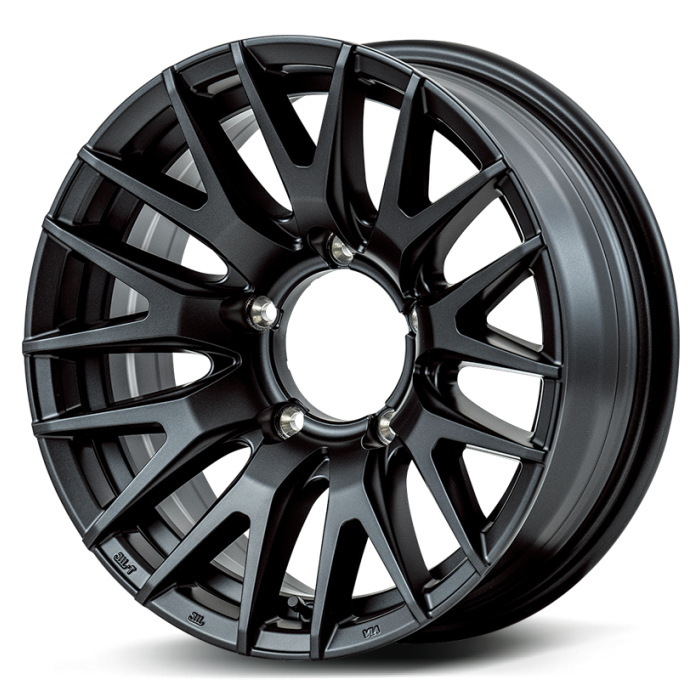 業販品 BRIDGESTONE BLIZZAK W989 195/85R16 114/112N MID EXCLUSIVE 029F セミグロスガンメタ 16インチ 6J-5 5H-139.7 冬用 4本