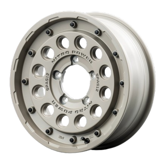 業販品 TOYO DELVEX M935 205/75R16 113/111N NITRO POWER H12 SHOTGUN TE セミグロスサンドベージュ 16インチ 5.5J+20 5H-139.7 冬用 4本