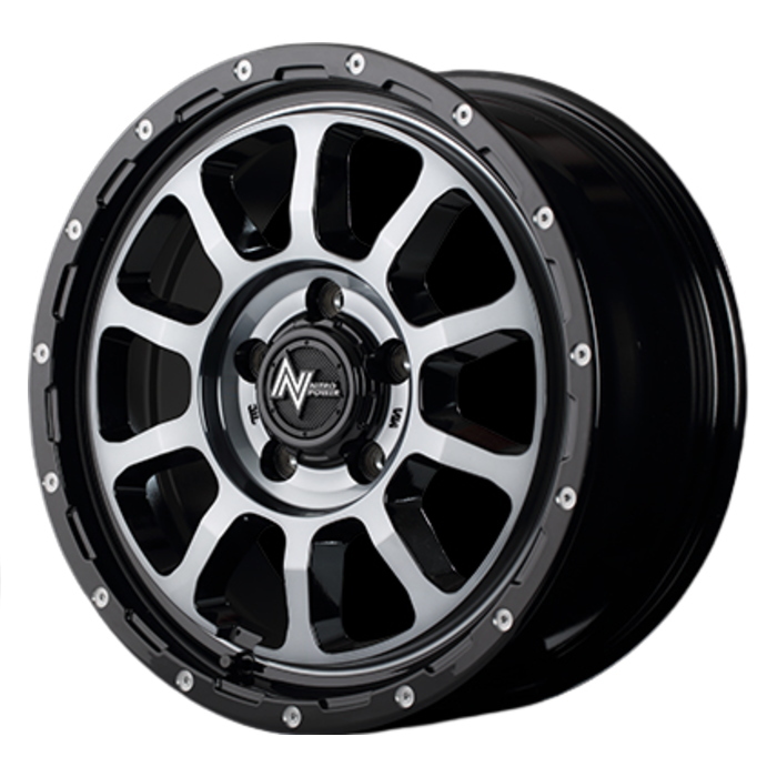 業販品 YOKOHAMA iceGUARD SUV G075 225/65R17 102T NITRO POWER M10 PERSHING ブラック/DC/ブラッククリア 17インチ 7J+42 5H-114.3  4本