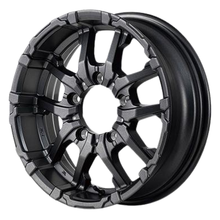 業販品 BRIDGESTONE BLIZZAK W979 7.00R16 12PR NITRO POWER M26 CROSSFANG バレルブラック/ドリルド 16インチ 5.5J+20 5H-139.7 冬用 4本