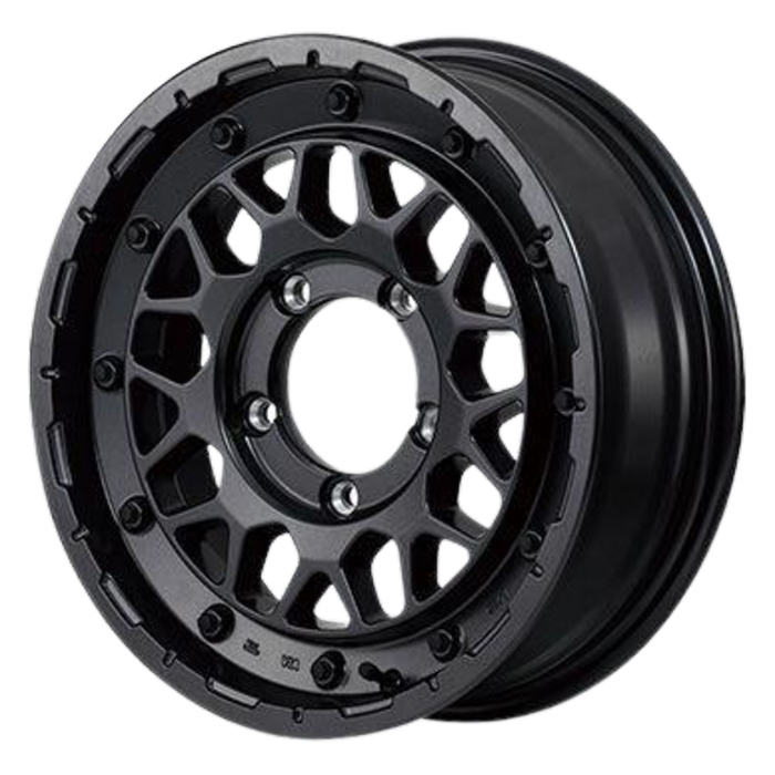 業販品 BRIDGESTONE BLIZZAK W989 185/85R16 111/109N NITRO POWER M29 STINGER バレルブラック 16インチ 6J-5 5H-139.7 冬用 4本