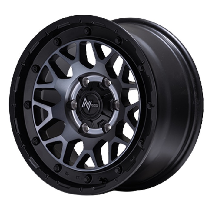 業販品 DUNLOP WINTER MAXX WM03 215/65R16 98Q NITRO POWER M29 STINGER セミグロスブラッククリア 16インチ 6.5J+38 6H-139.7 冬用 4本