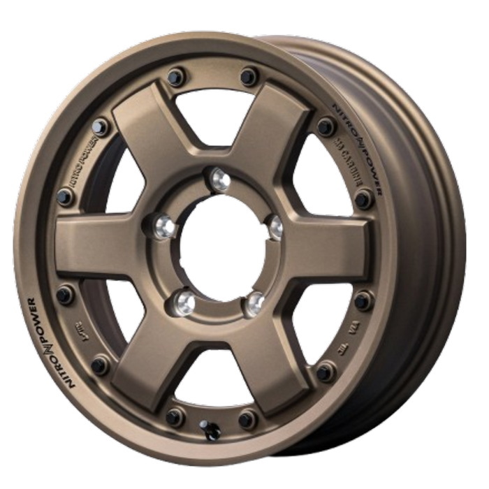 業販品 TOYO DELVEX M935 205/75R16 113/111N NITRO POWER M6 CARBINE ダークブロンズ 16インチ 5.5J+20 5H-139.7 冬用 4本