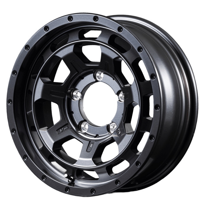 業販品 BRIDGESTONE BLIZZAK DM-Z3 205/80R16 100Q  NITRO POWER M7 PHALANX バレルブラック 16インチ 6J-5 5H-139.7 冬用 4本