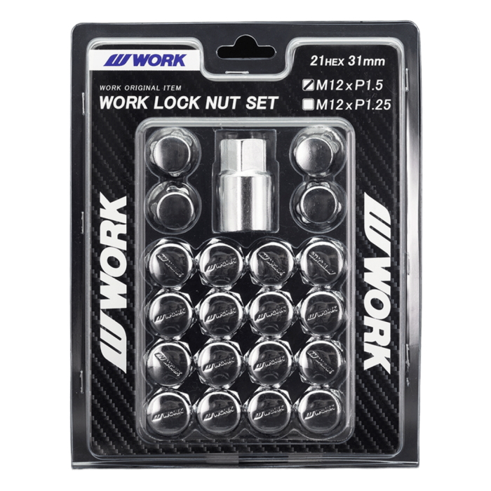 専用天珠セット 送料無料 新品 正規品 WORK LOCK NUT SET 全長31mm 5穴用 20個セット